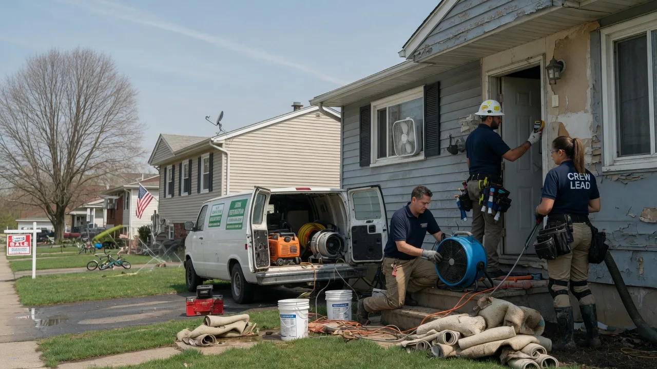 Flood Cleanup in Sasakwa, OK near me